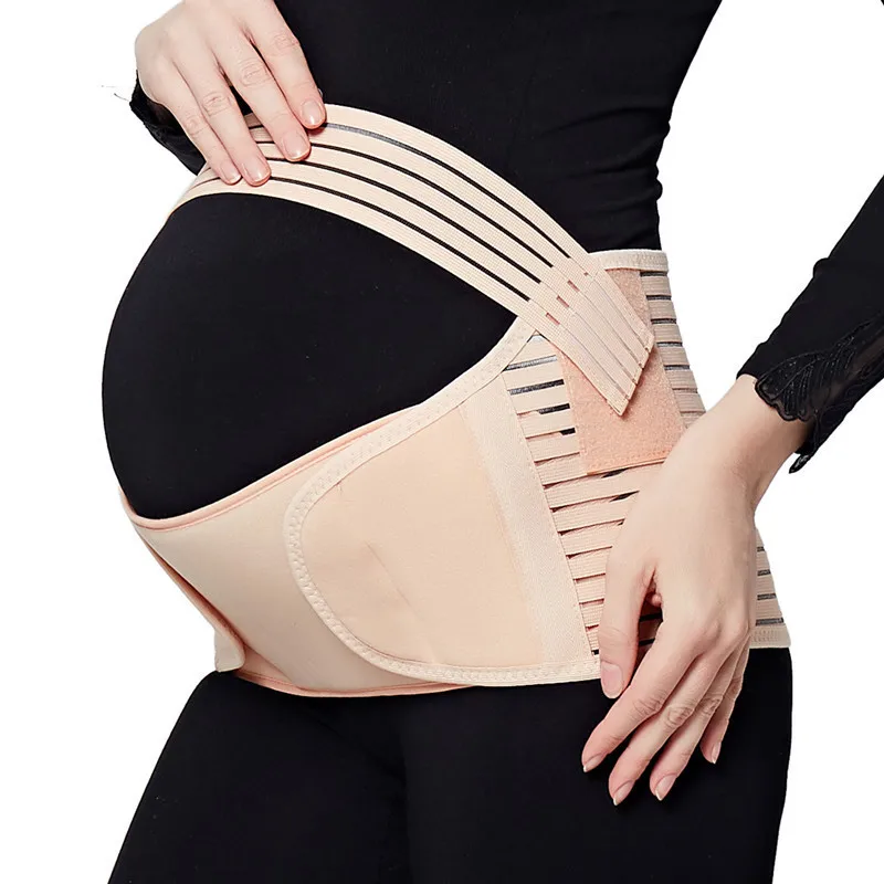 Maternity Belt Pregnancy Maternity 3 in 1 Back/Pelvic/Butt/Lower Pain Support Belt Lightweight Breathable Material, Adjustable tcare back support sport adjustable back brace lumbar support belt with breathable dual straps gym lower back pain relief unisex