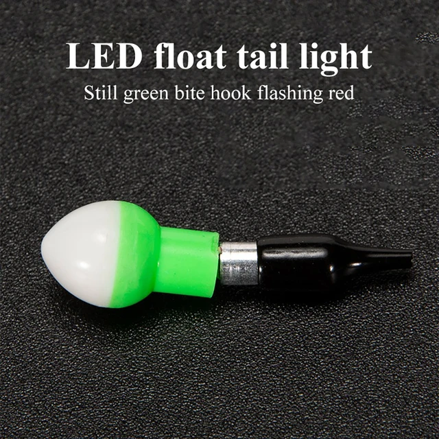 20-2PC Fishing Floating Tail Light Solid MulticColor Electronic Light With  CR311 Battery Floating Light Fish Tackle Fishing Gear - AliExpress