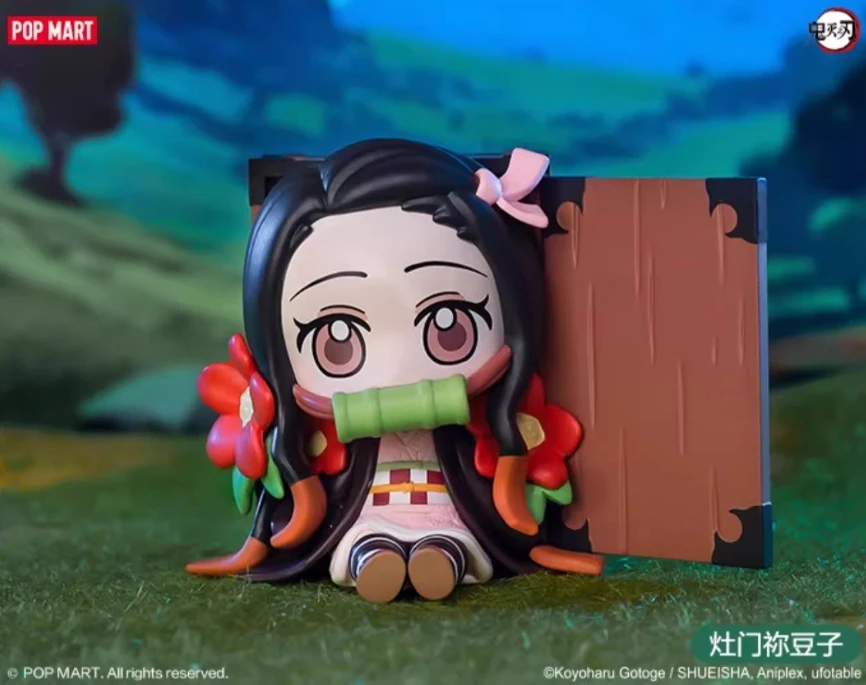 thumbnail image 1 of POPMART Demon Slayer Series Blind Box Toys Tanjirou Inosuke Zenitsu Nezuko Action Figures Mysterious Box Collect Trend Gifts, 1 of 5