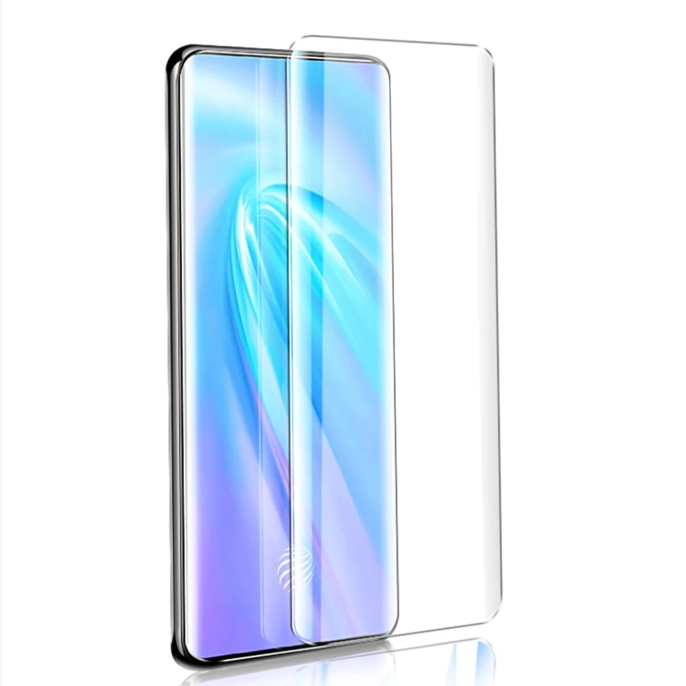 UV Glass 3D полноэкранное прозрачное защитное стекло с УФ-клеем для Huawei Mate 40 Pro без