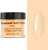 28g/Box Acrylic Powder Professional Nude Pink Crystal Acrylic Powder 2 IN1 Extension/Dipping Powder For Manicure Build Dust &*& 6