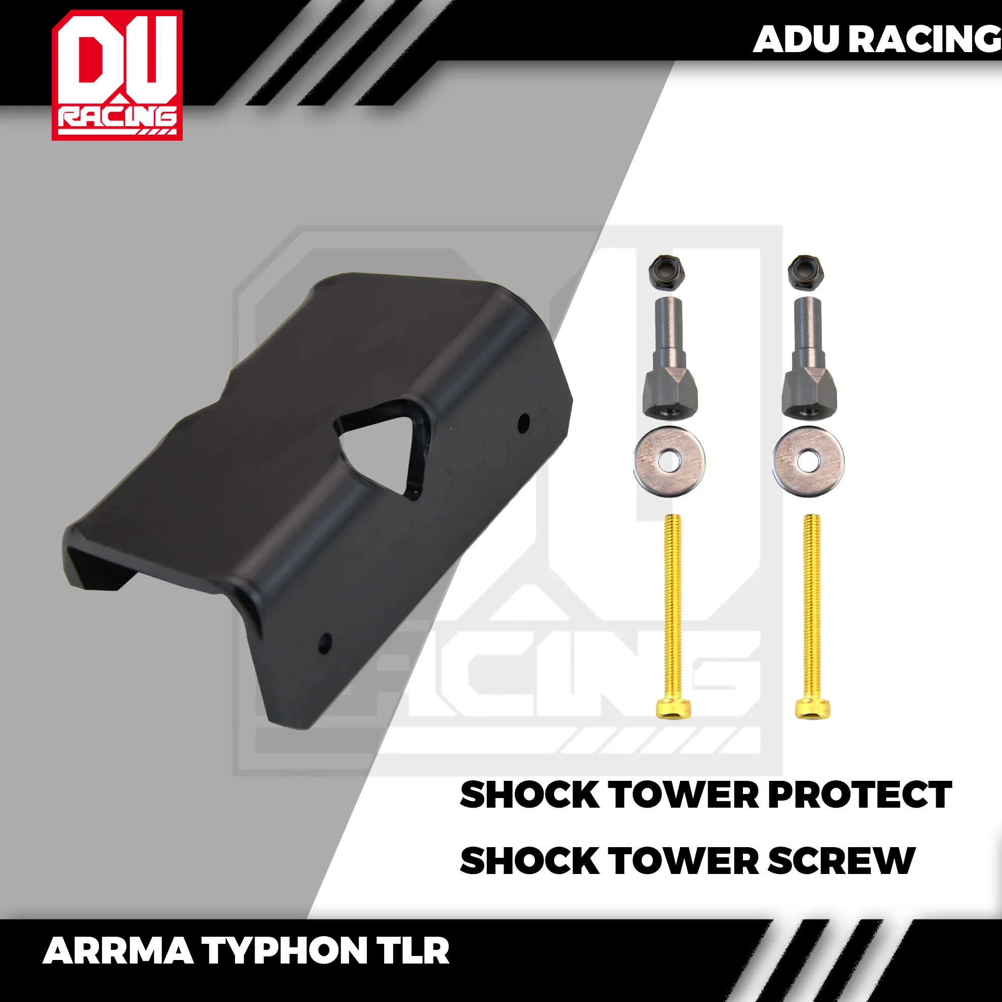 RACING SHOCK TOWER PROTECT ADU for ARRMA 1/8 TYPHON TLR TUNED rc car parts