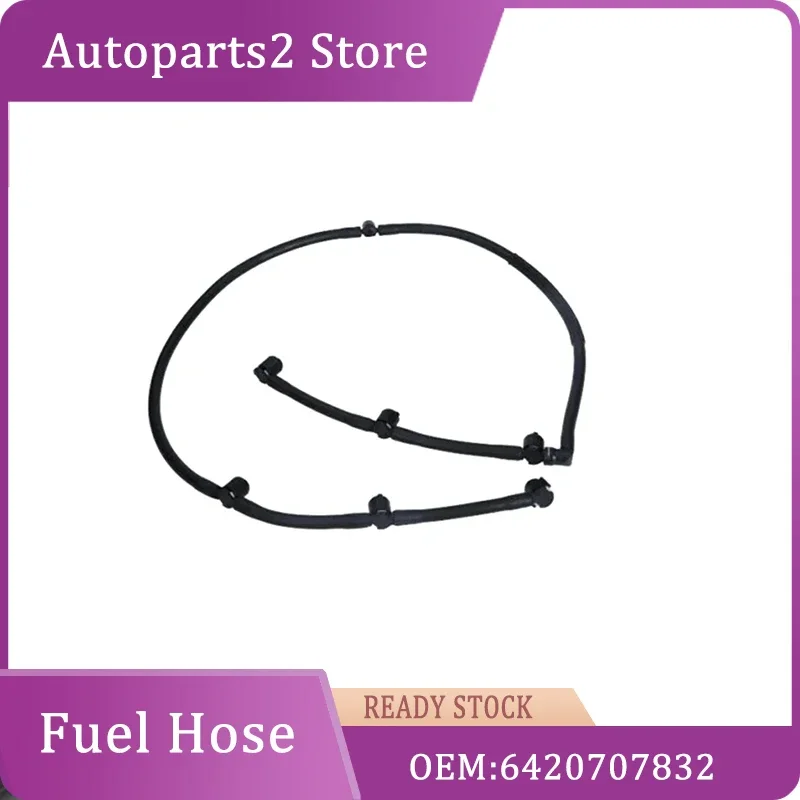 6420707832 Fuel Return Line Hose Pipe Injector Hose Leak Line for Mercedes Benz W212 W166 W207 ML X166 GL 350Cdi