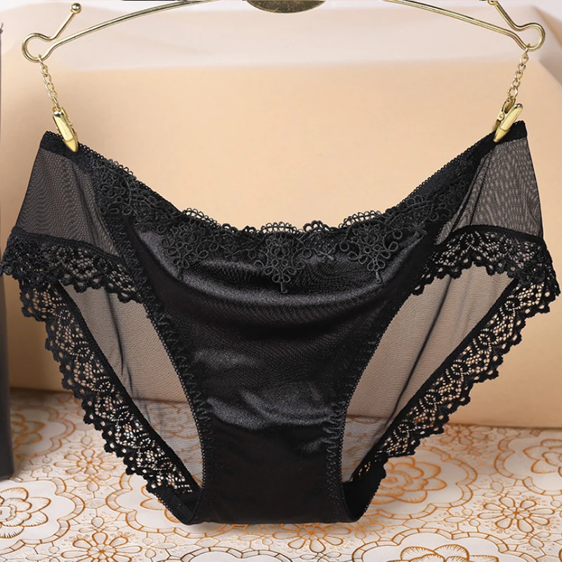 Ice Silk Transparent Briefs - Low Waist 2