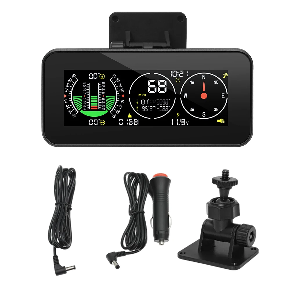 

ABS Car SUV Off-road Smart Slope Meter Speedometer Speedometer Inclinometer Compass Inclinometer