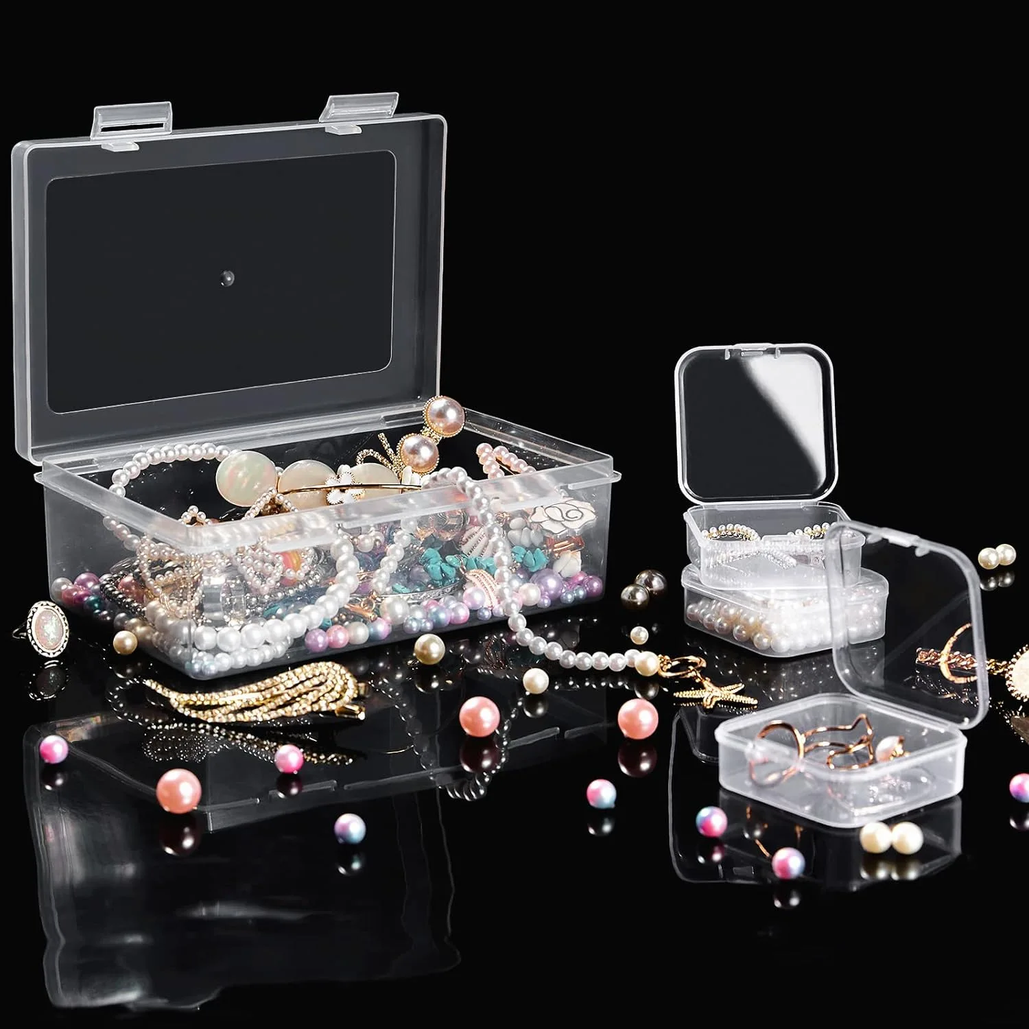DIY Diamond Painting Embroidery Storage Box Nail Art Jewelry Rhinestone Mosaic Storage Container Multifunctional Box storage box plastic storage box diamond painting storage box storage container