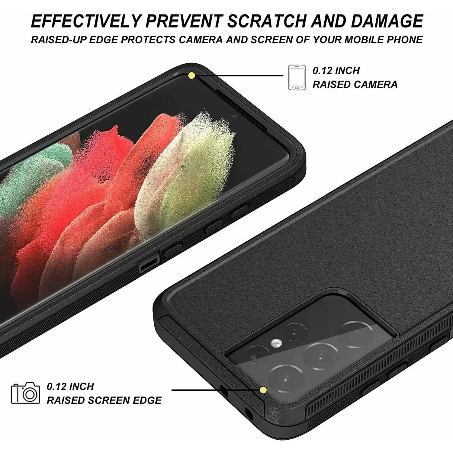 Coque Armor Otter X Box pour Samsung Galaxy A55 S23 S22 S21 S20 S24 Ultra S10 S8 S9 Note 20 10 Coque Armor antichoc robuste_voghion.com