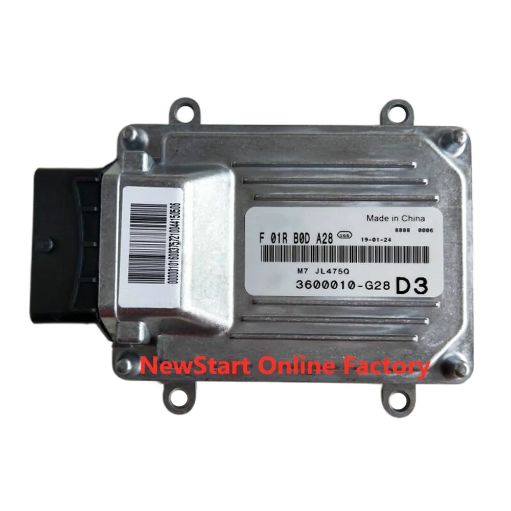 

F01R00DA28 Новый ECU оригинальный автомобильный двигатель компьютер Плата электронный блок управления F01RB0DA28 3600010-G28 подходит для ChangAn