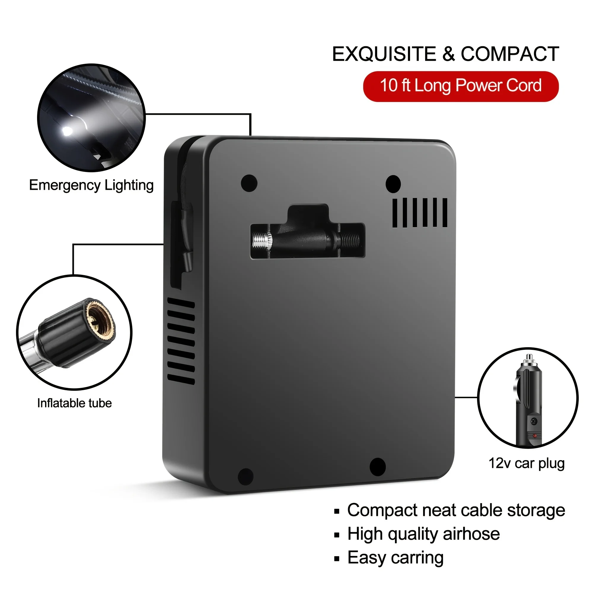 �޴�� ���� ����� Ÿ�̾� ��â��, �ڵ��� Ÿ�̾�� ���� ����, 12V DC, 100PSI, LED ���� ����