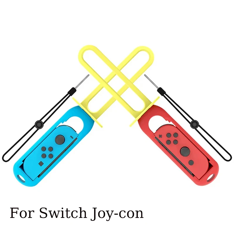 2 Pezzi Somatosensory Sports Game Lightsaber Controller Scherma Grip Per Ns Joy-Con Switch/Oled Gamepad Accessori