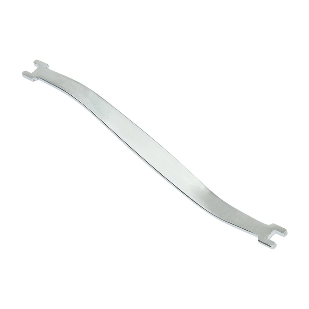 NAOMI Capstan Screw Wrench With Double Openings Piano Steel Capstan Screw Wrench Piano Regulating Tool 5cm+5.5cm 165cm L