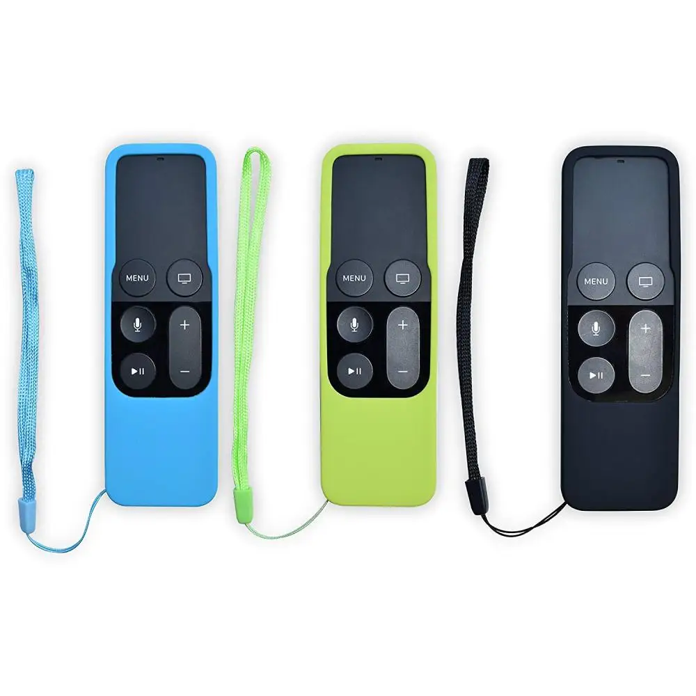 Silicone Remote Case Cover Sleeve Protector Apple TV 4K 4th Generation Siri Remote