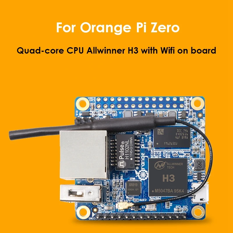 

Плата разработки микроконтроллера программирования для Orange Pi Zero 512MB Allwinner H3