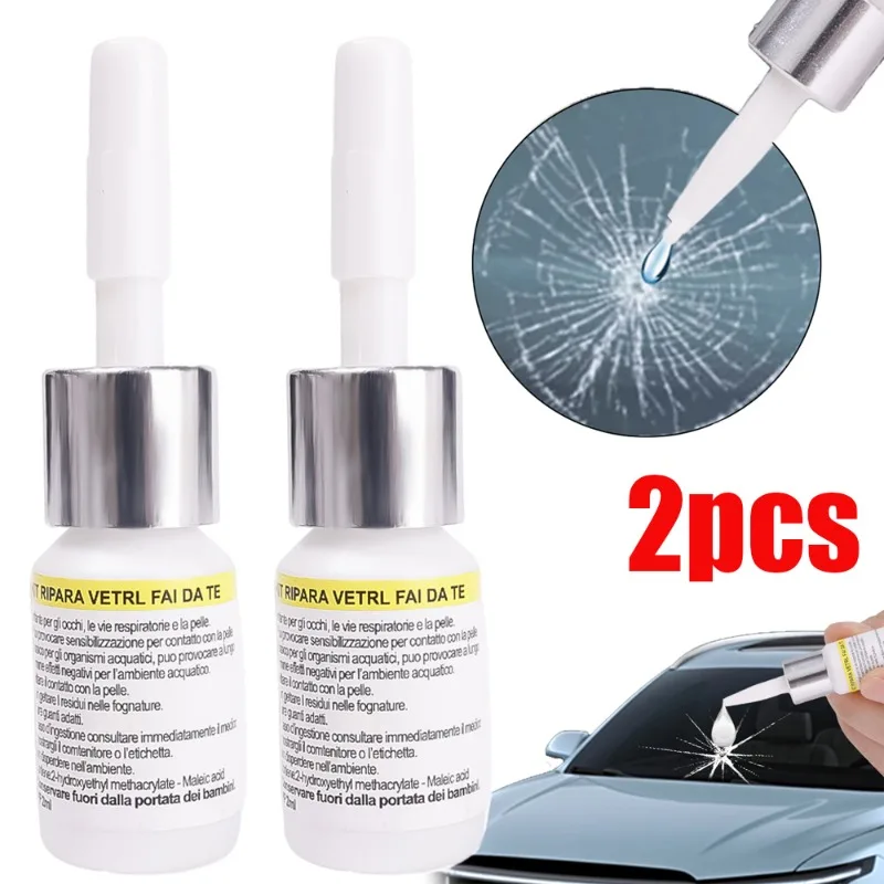 

Car Windshield Window Glass Cracked Repair Agent Scratch Nano Repairing Set Traceless Curing Glue Resin Repair Tools