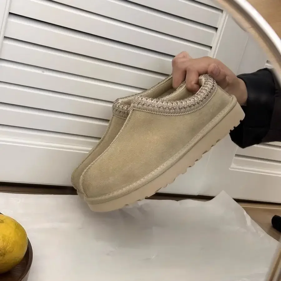 2026 נעלי פלטפורמה מיני קלאסיות חדשות מעור סוודה צמר נוחות סנדלי פרווה לנשים לחורף K98 ‮ 34-53 מידות ביצים