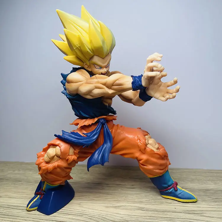 Figurine Dragon Ball Z Goku Kamehameha Bandai Full Color Battle - Occasion