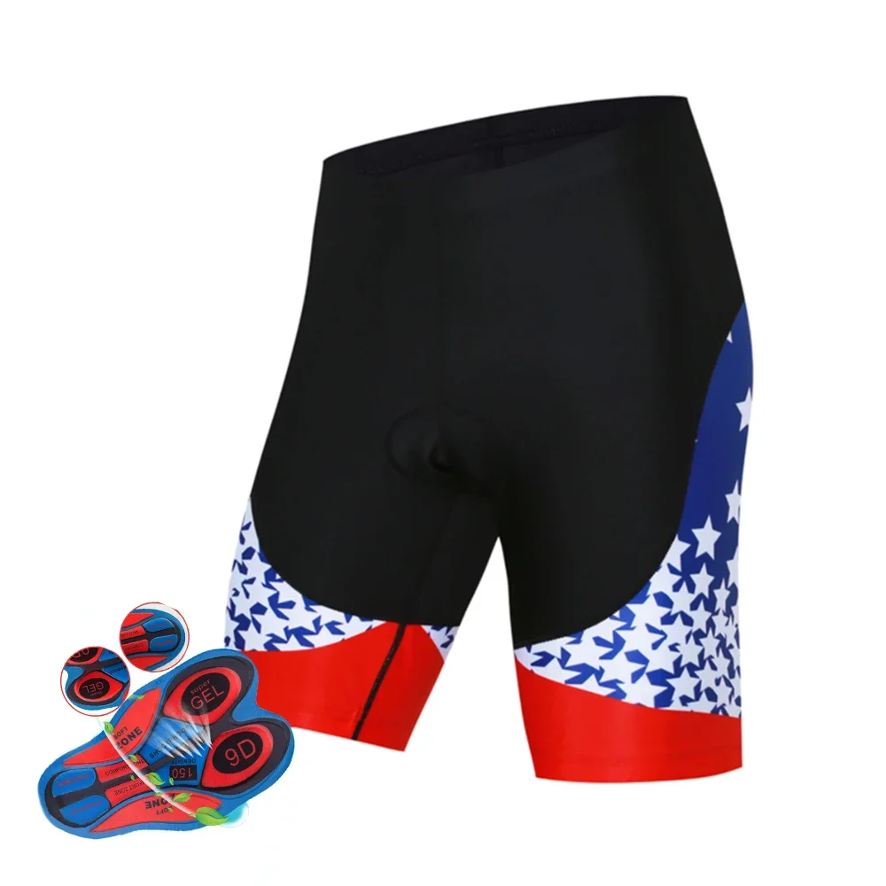 9D Gel Padding Bicycle Tights New Mountain Bike Pants Sun Protection MTB Clothing biker shorts cycling shorts cycling pad