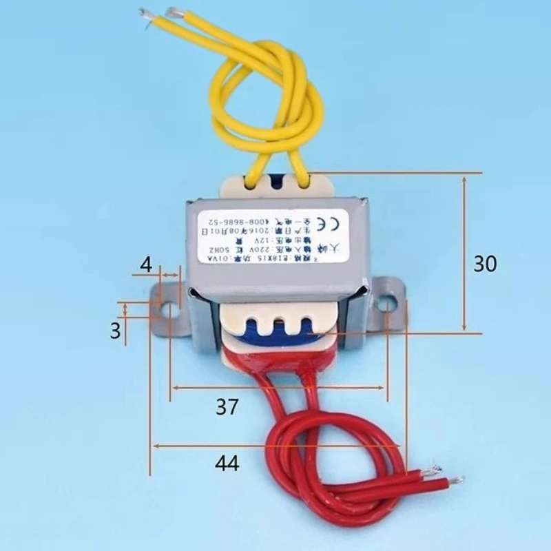 8pcs EI28 1W 전원 변압기 전력 주파수 변압기 절연형 220V  6V 220V  12V 소형