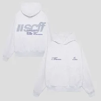 Scuffers Logo Latest Edition Double-sided Print Men's Sports Hoodie Brother Gothic Oversized T-shirt Street Top Y2k Clothes 1
