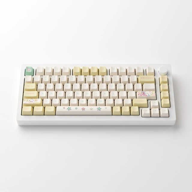 Akko-monsgeek m1w v2メカニカルキーボード、75% rgb、ホットスワップ 