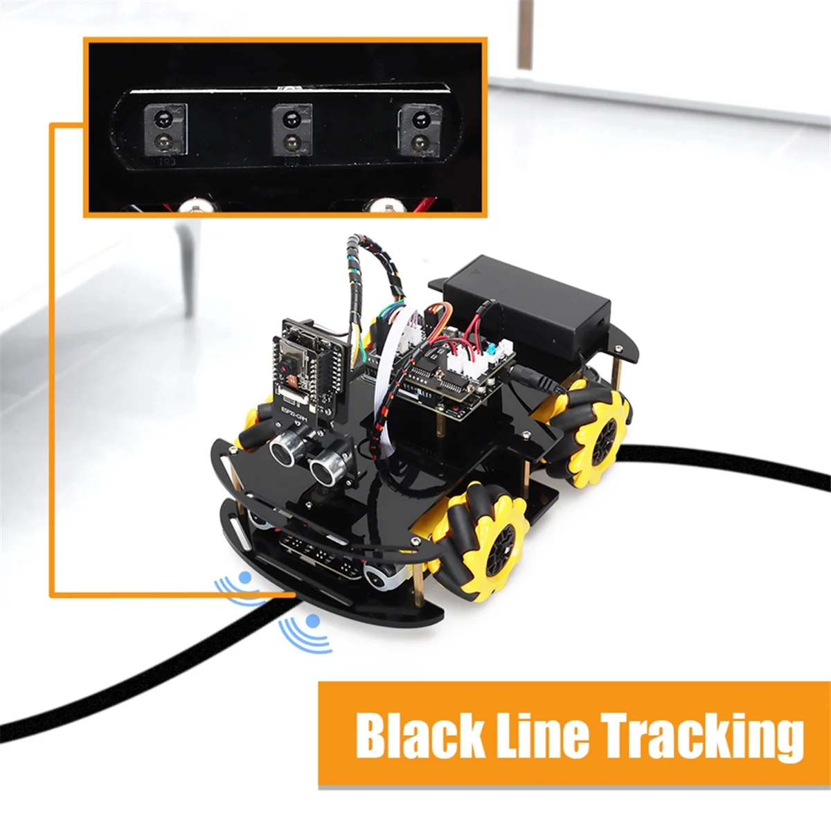 Robotic Starter Car Kit for Arduino Programming with ESP32 Cam, Learning and Develop Smart Automation Complete Kit