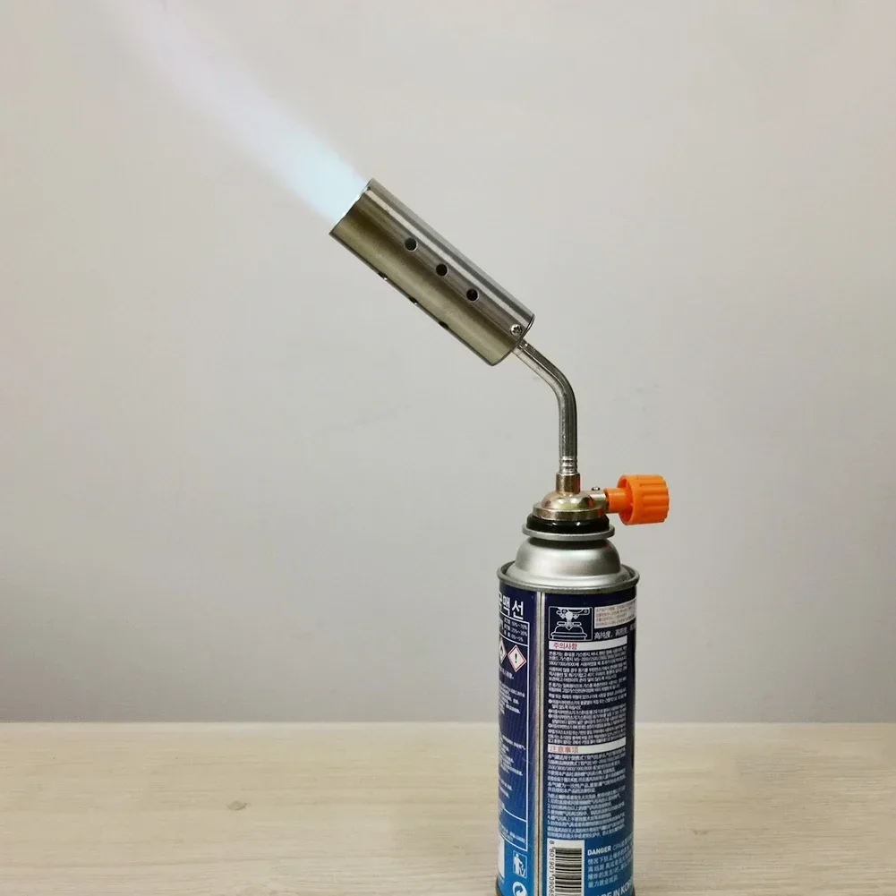 Gas burner Metal Welding Torch Flame Gun Butane Outdoor Camping Lighter Flamethrower Heating Ignition Welding Equipment