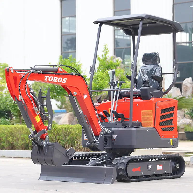 Customize Multifunctional Excavator Mini Digger 1.8 Ton High Efficiency Miniature Bagger Manufacturer High Quality Escavadeira