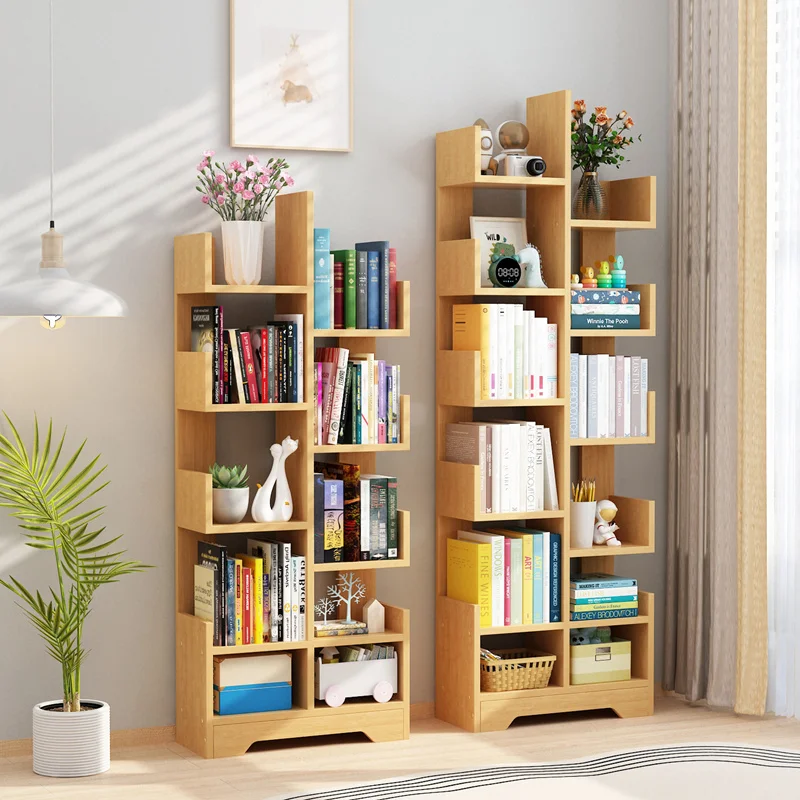 Libreria Minimalista Libreria Ad Angolo Organizzatore In Piedi Per Piante Scaffale Per Libri Soggiorno In Legno Boekenplank Cube Furniture Xy50Bc