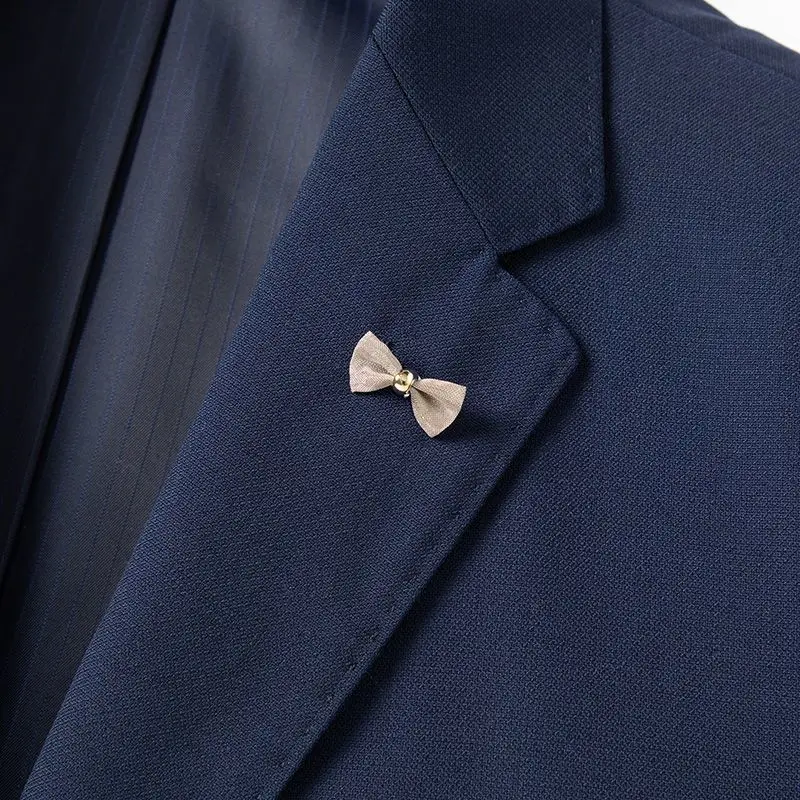 Fashion Lapel Button Pockets Solid Color Korean Blazers Men's Clothing 2023 Autumn Winter Loose All-match Tops Casual Blazer