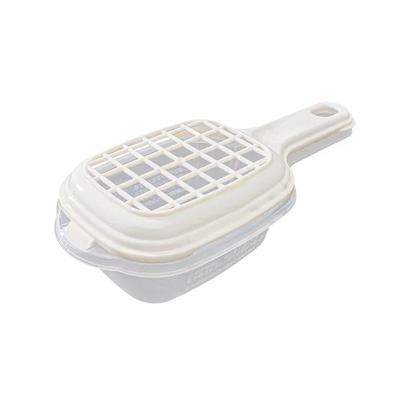 Can Be Used for Microwave Oven Heating Box Rice Cake Steamed Box Steamer Container Tofu Drain Fruit Cleaning