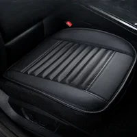 Universal Car Seat Cover Breathable PU Leather Pad Mat For Auto Chair Cushion Car Front Seat Cover Four Seasons Anti Slip Mat 3