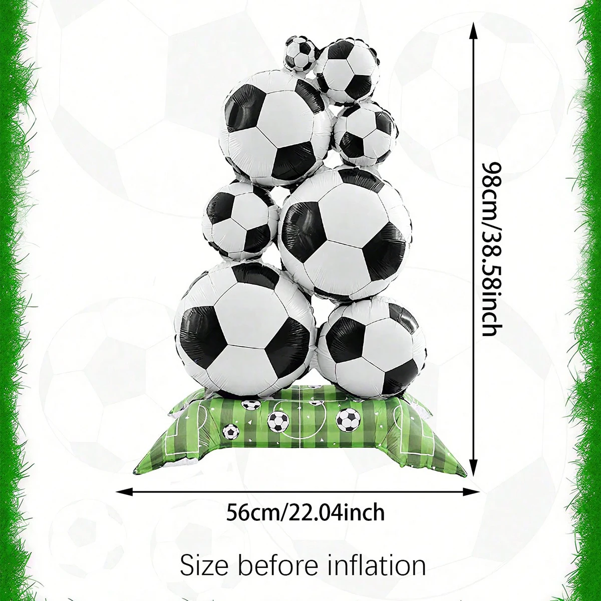 1-teiliges Fußball-Party-Ballon-Set, Torwart, Fußball-Trophäe, Fußball-Pufenballons, Fußball-Geburtstagsfeier-Dekoration – Detail 7