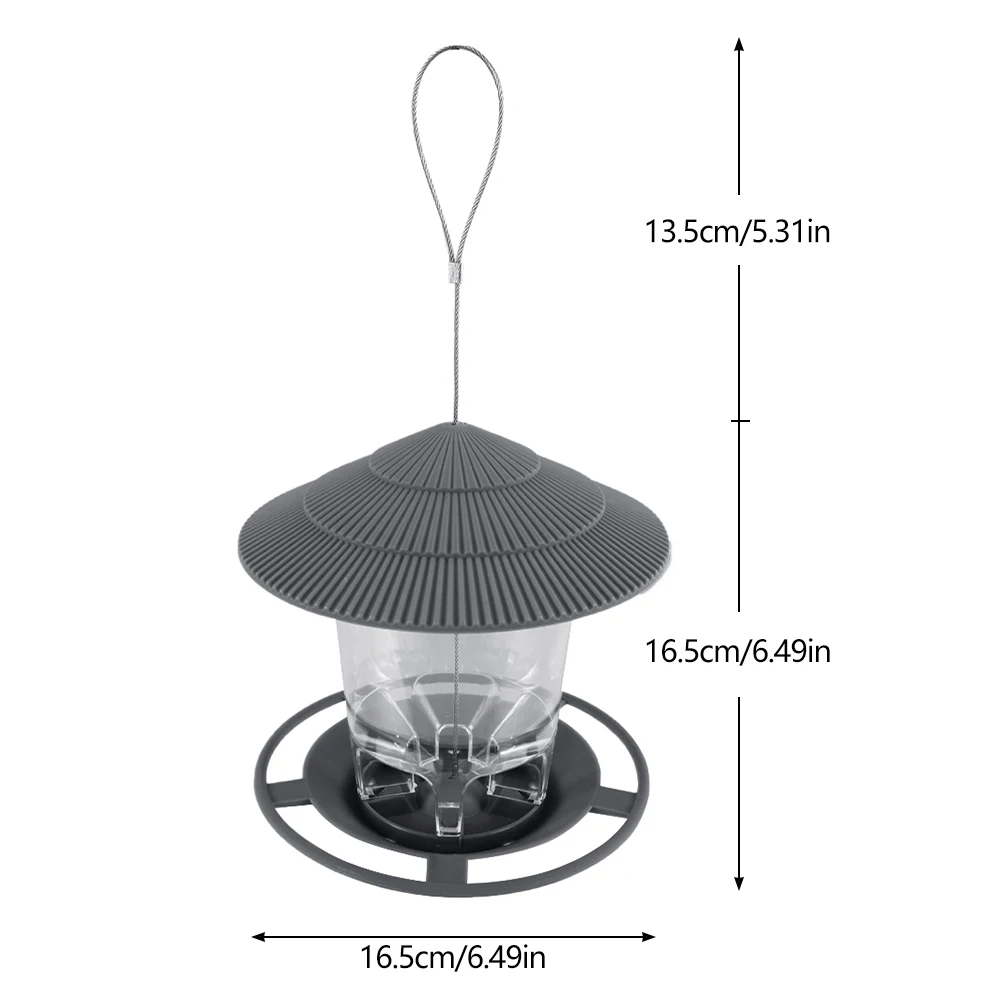 ตัวเลือกสินค้า Bird Feeder แขวนกลางแจ้ง สำหรับเลี้ยงนก