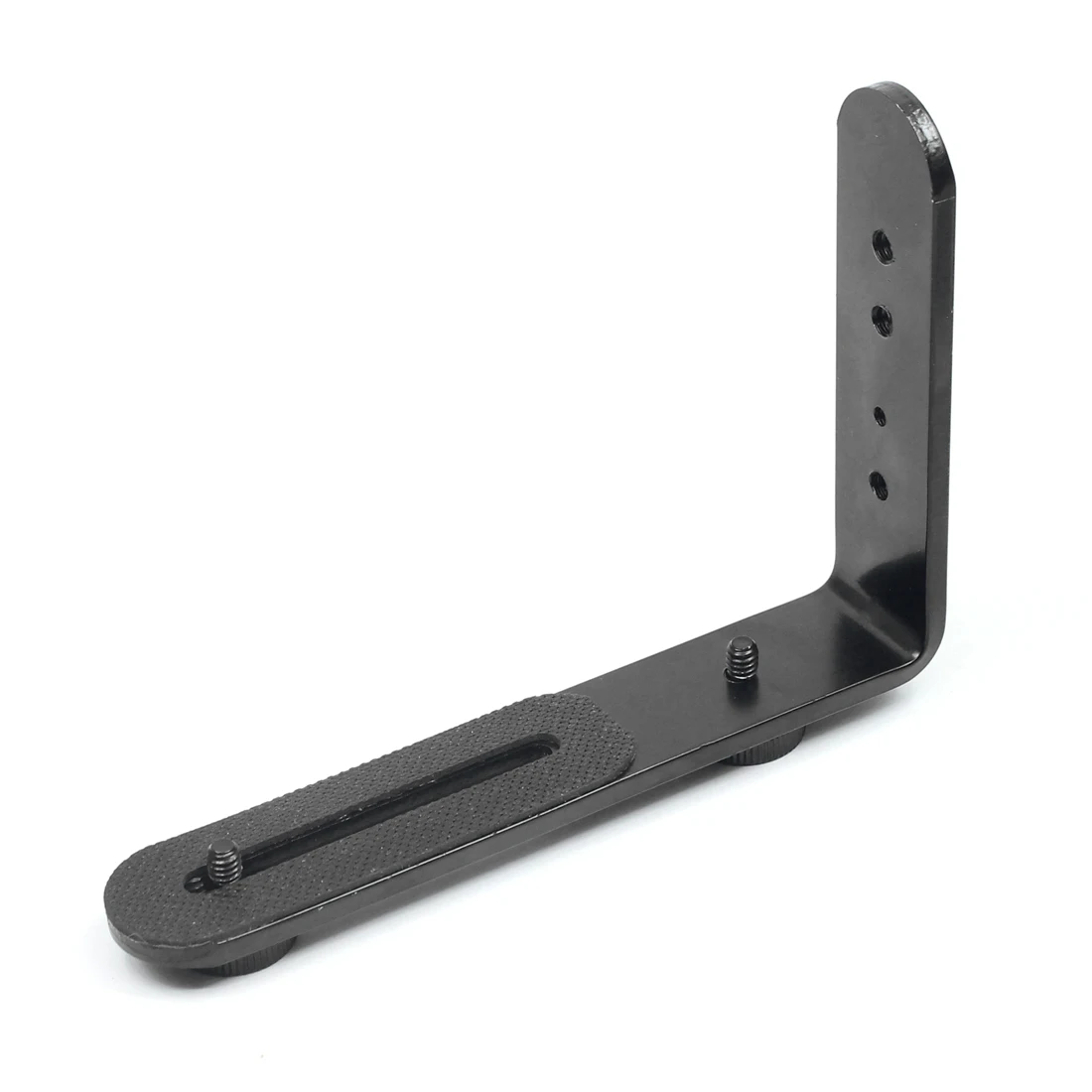 Staffa Doppio Flash A L Per Fotocamera - Supporto Metallo Per Luci, Microfono, Telefono - Per DSLR, Videocamere E Eventi - Foto 4