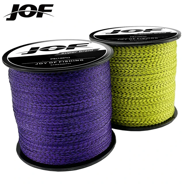JOF 4 Strands Super Strong PE Braided Fishing Line Multifilament