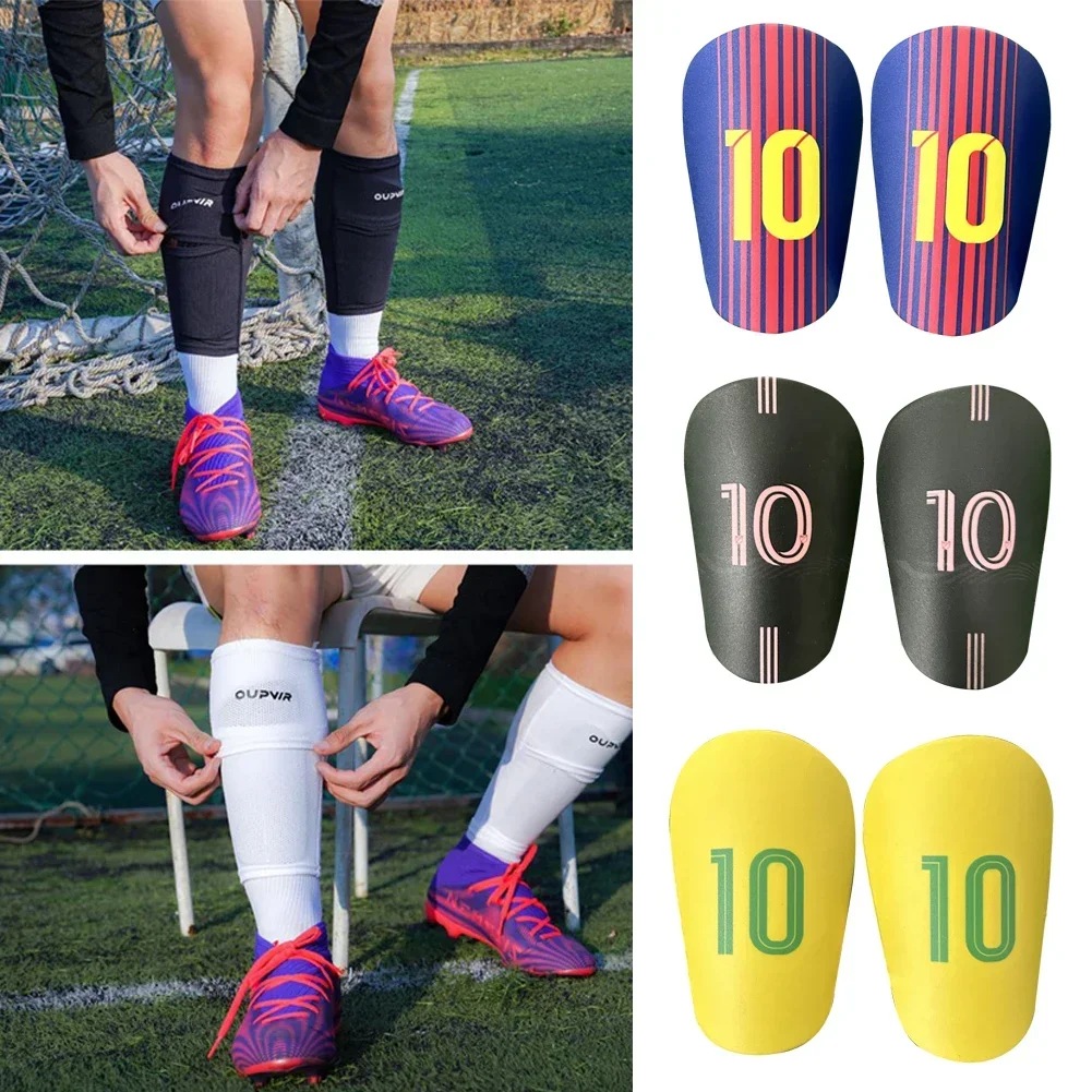2Pcs Football Shin Pads Protective Equipment Shin Guards Mini Guards Soccer for Men Women Kids Boys Girl shin guard pads soccer shin guards