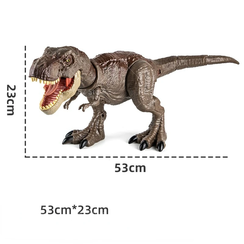 thumbnail image 1 of Figura de Dinosaurio T Rex Lindejuan Jurassic World Sonido Efectos de Luz Movimiento de Cabeza, 1 of 5