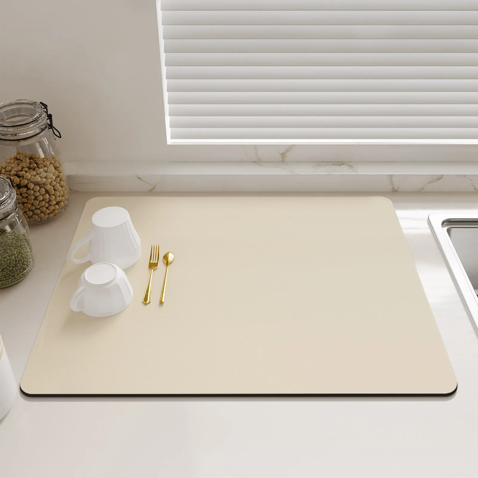 Tapis Vaisselle Absorbant Tapis D'égouttement, 60 X 40 Cm, En Terre De Diatomée, Absorbant L'eau, Pliable, Pour Machine à Café, Pour Vaisselle, Tasses, Blanc, 60 X 40 Cm Tapis Machine à Café Tapis Vaisselle Absorbant Tapis D'égouttement, 60 X 40 Cm, En Terre De Diatomée, Absorbant L'eau, Pliable, Pour Machine à Café, Pour Vaisselle, Tasses, Blanc, 60 X 40 Cm Tapis Machine à Café