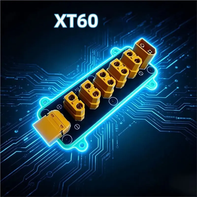 【아버지의 날】RC 모델 배전반 XT60 로봇용 원격 제어 자동차용 5채널