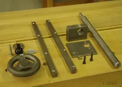 Woodworking Tools Fixture Screw Double Helix Counter-Rotary Table Tailvise TV4530