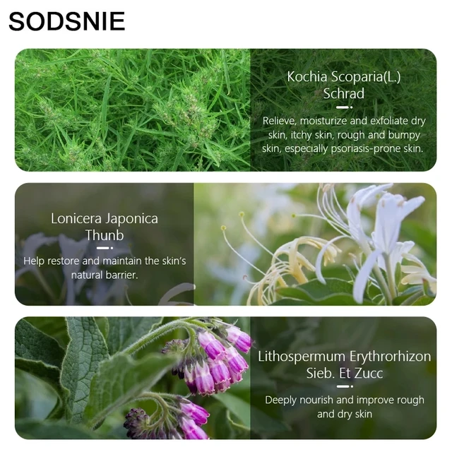 Psoriasis Hidratáló Krém Táplálkozás Sima Javítás Enyhíti A Hidratálást, Javítsa Száraz Durva Bőr Természetes Test Bőrápolást 20 G*10 db - Image 3