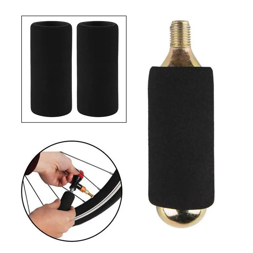 Juste De Protection Pour Pompe à CO2, étui En Mousse Pour Gonfleur De CO2 Compatible 16G, Housse De Gonflage De Vélos, Performance Pour VTT