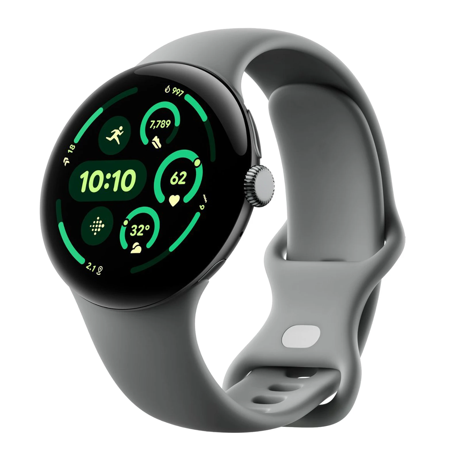 Sport Silicone Strap for Smartwatch - 45mm Wristband Accessory Bracelet