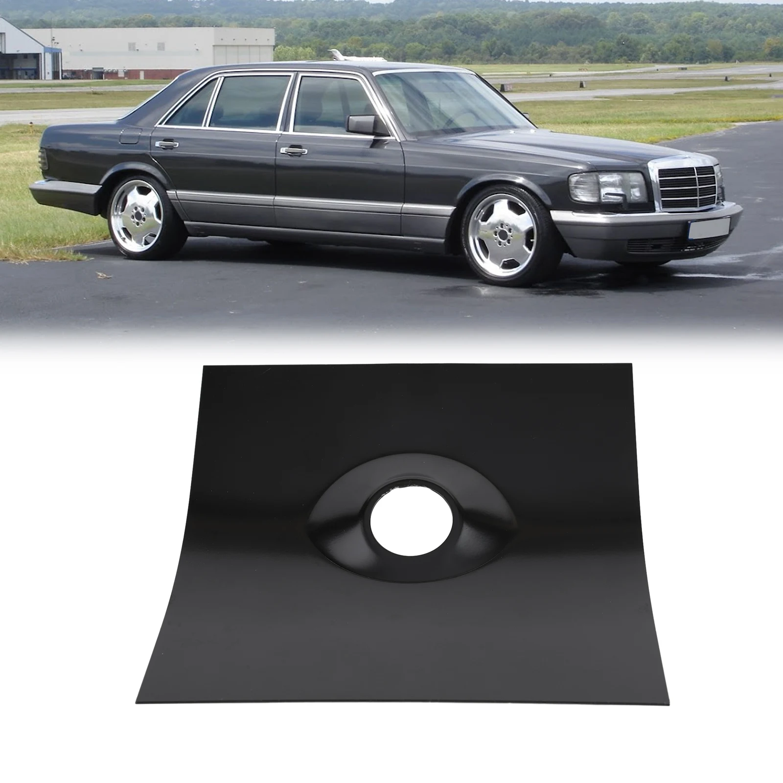 

None Cover Jack Point Panel Car Black Car Accessories Car Parts Jack Point Repair Metal Mouldings Trim Sheet Pad