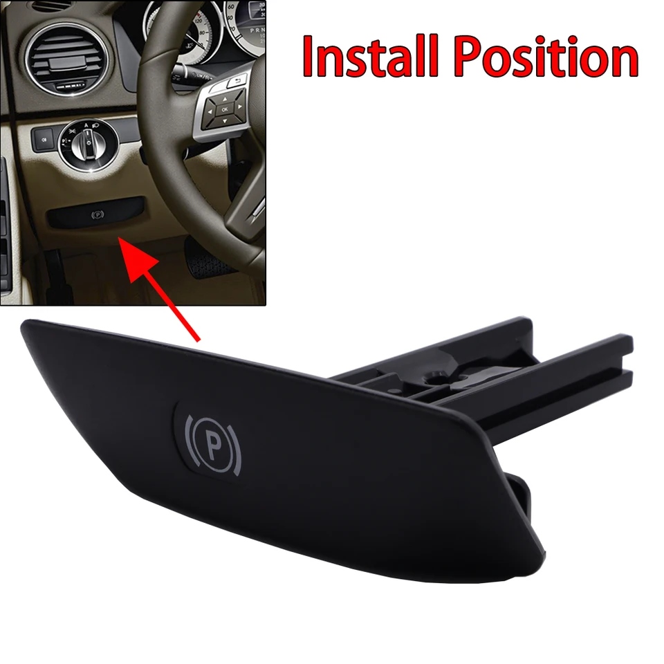 Poignée De Frein De Stationnement électronique Pour Mercedes Classe E W211 & Classe CLS - Noir - Remplacement Direct - Facile à Installer