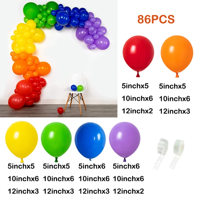 Kit de guirxiété de ballons bleus et verts pour enfants de 2 ans