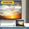 8 in 1 USB C HUB Type C Splitter 4K HDMI RJ45 100Mbps with SD Tf Card Reader Slot PD 87W Fast Charging for Notebook Computer 3
