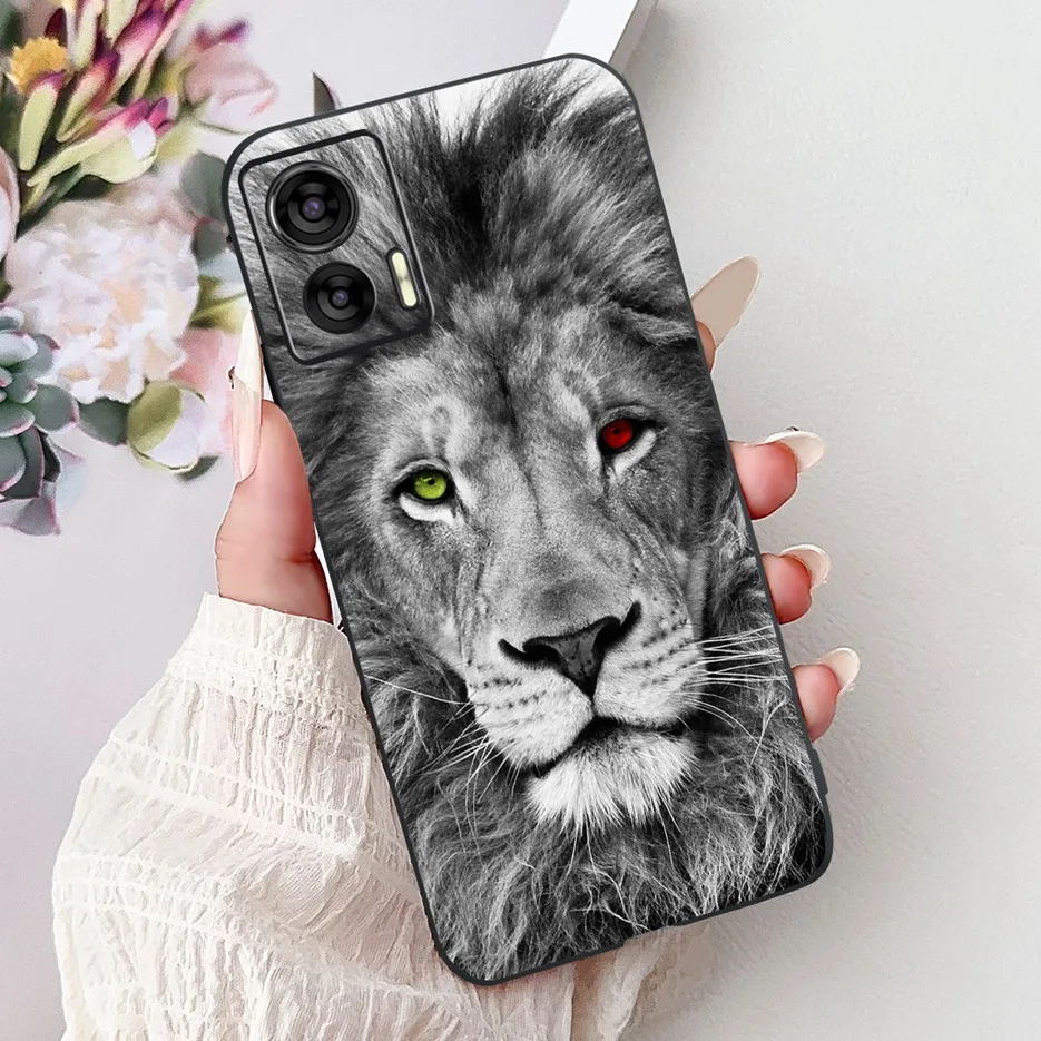 Cute Painted Shockproof Phone Case for Motorola Edge 30 Neo - Soft Protective Cover