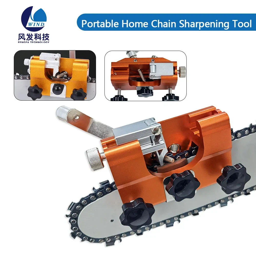 

Hand Sharpener Chain Manual Portable Home Tool Chainsaw Jig Saw Blade Attachment For Chain/Electric 3pcs Tungsten Carbide Bits
