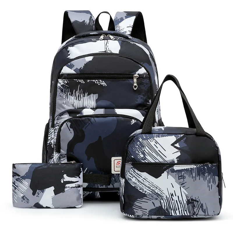 Waterproof Children School bags set for Girls boys Orthopedic Backpack Kids Book Bags primary school Backpack schoolbag Mochilas 2